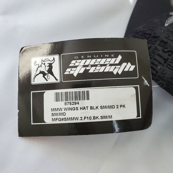 Black Flexfit Cap "My Motorcycle Is My Weapon" Hat S/M Speed And Strength NWT - Picture 6 of 9